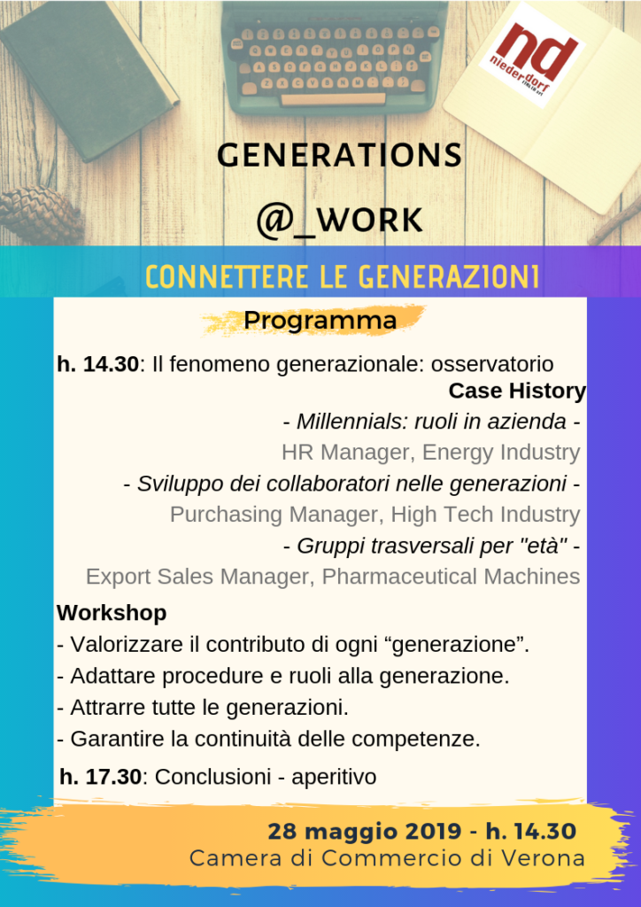 Workshop Generazioni in Azienda